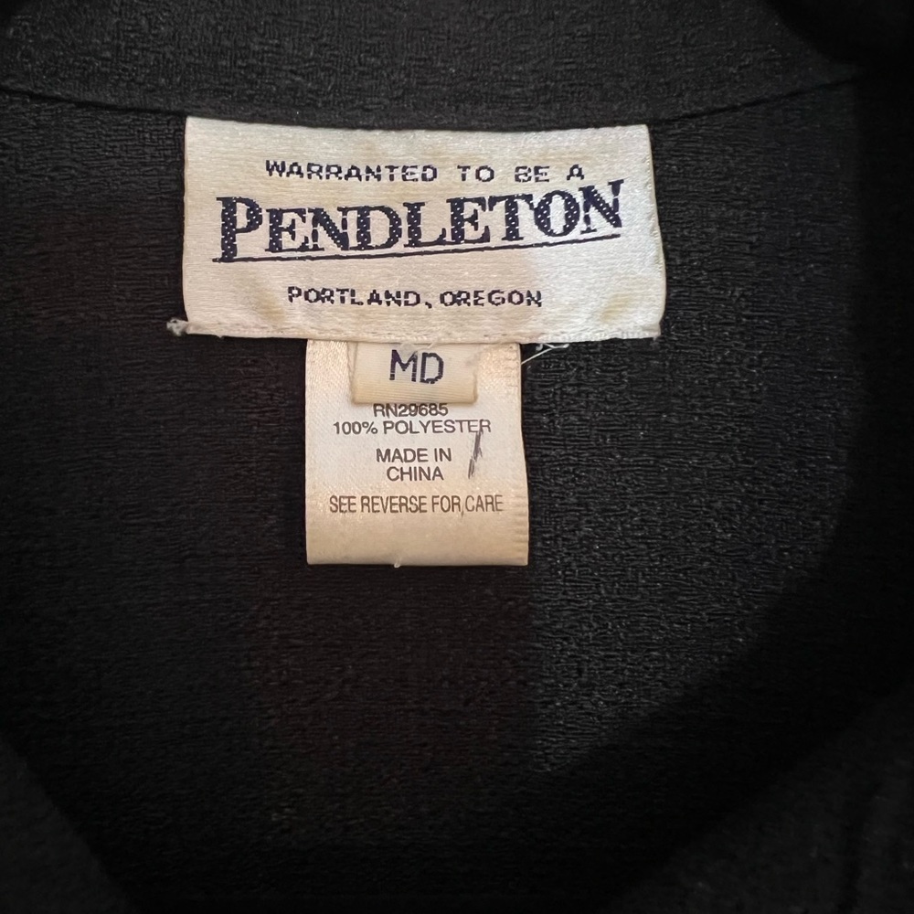 Vintage Pendleton Five Button Top. - image 2